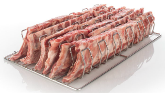 Решётка Spare Rib для приготовления свиных рёбрышек GN 1/1 (530х325) RATIONAL 6035.1018 в ШефСтор (chefstore.ru)